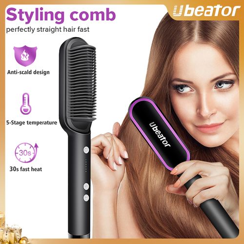 Electric Comb Hair Straightener - Click n Buy