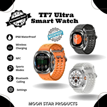 TF7 SMART WATCH ULTRA 1.5 ROUND Dial - Click n Buy